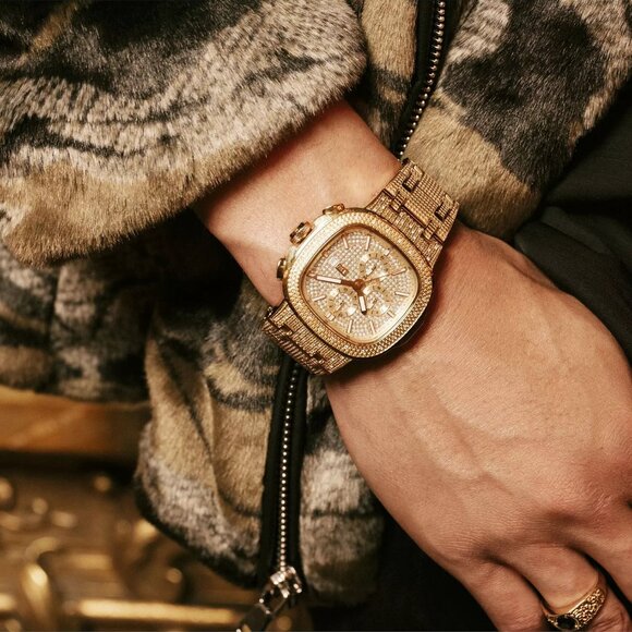 Jbw Men's DiamondWatch in 18k Gold-plated Stainless-steel Watch - Picture 6 of 8